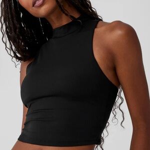 Alo Yoga Alosoft Top That Bra Tank in Black in size Small